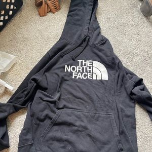 North face hoodie black